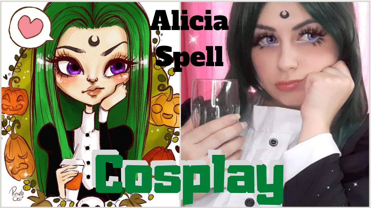 Cosplay "Alicia Spell" : Desafio Fazendo Cosplay sem gastar nº 1