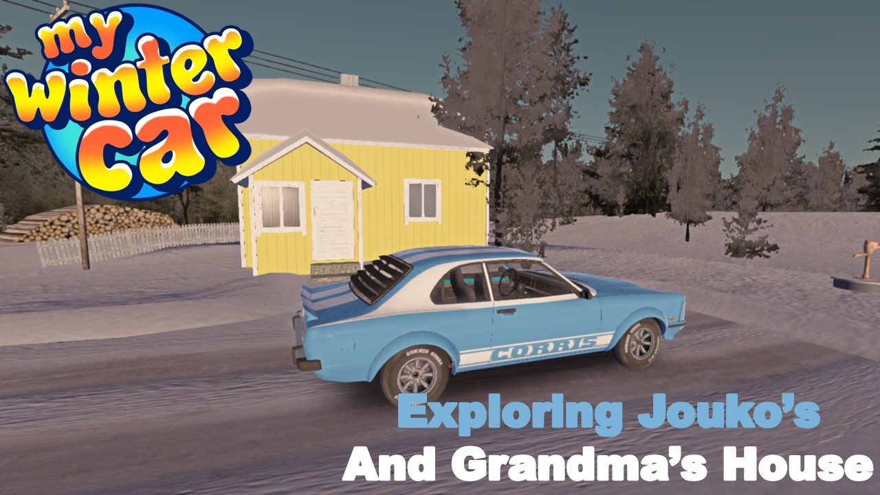 Exploring Jouko's House And Grandma's House In My Winter Car To See If Anything Changed Or Not