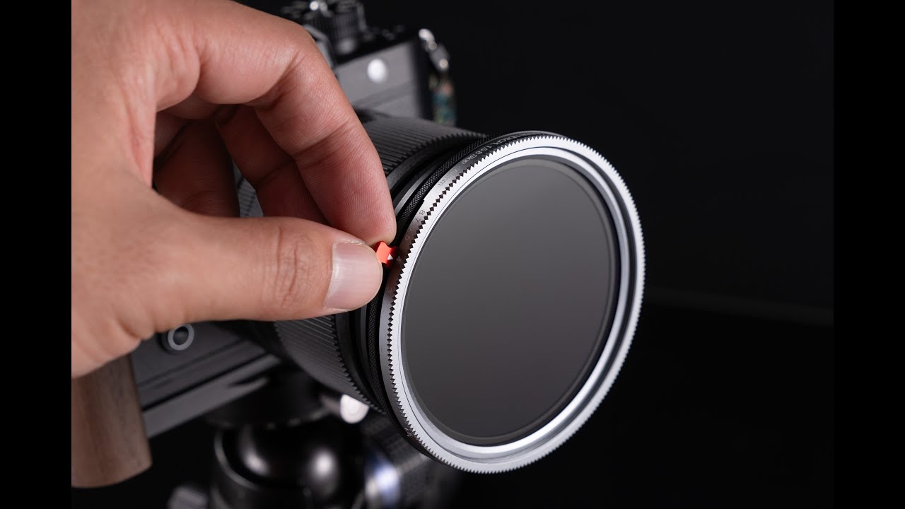 How to use Kase VND-CPL Filter 1,5-8 stop