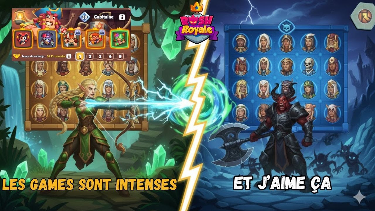 Rush Royale | Les games sont intenses… et j’aime ça 🔥