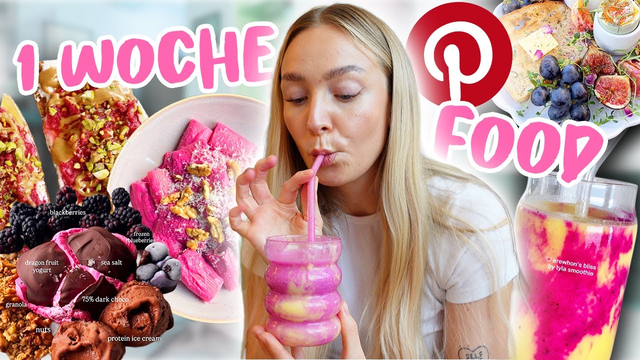 1 WOCHE Pinterest Food 🍒🥹 (zu schön um wahr zu sein)