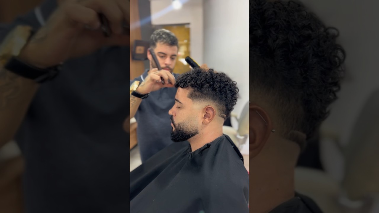 Trend barber🥵 #barber #barbear #hairstyle #barbershop #hair #fade #brasilbarbers #haircut