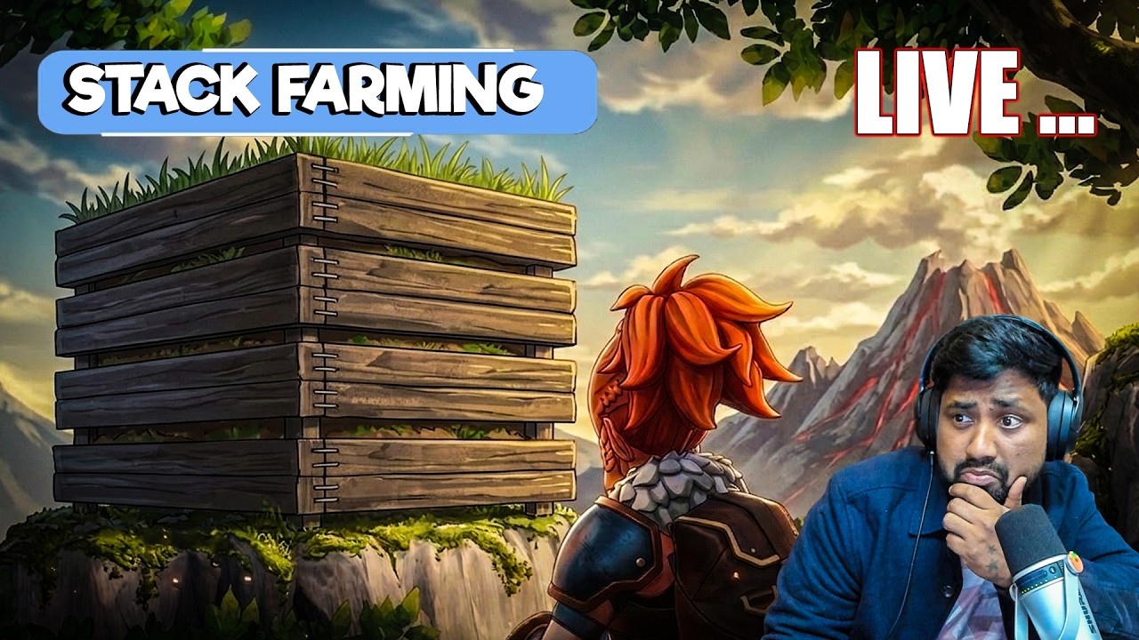 FULL EASY STACK FARMING LESS SPACE (Get frostallian today) LIVE PALWORLD