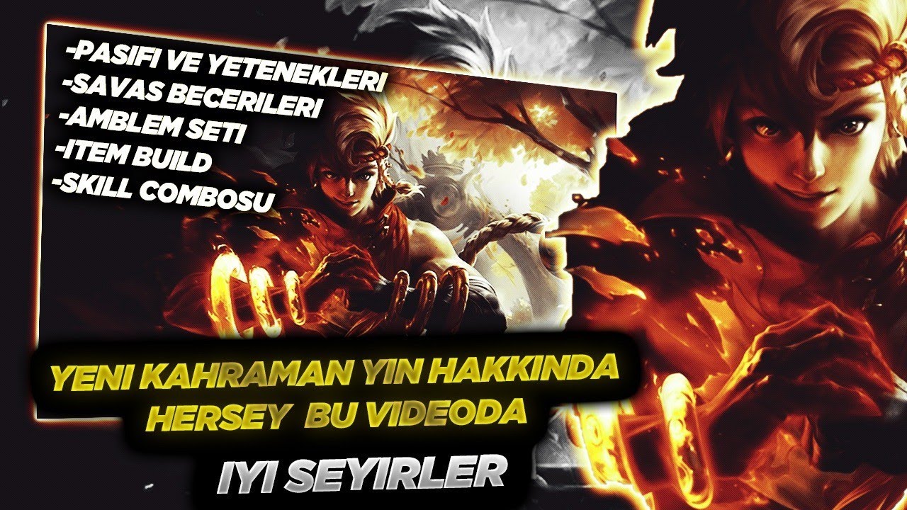 Yeni Hero Yin Hakkında Herşey Bu Videoda ! Mobile Legends