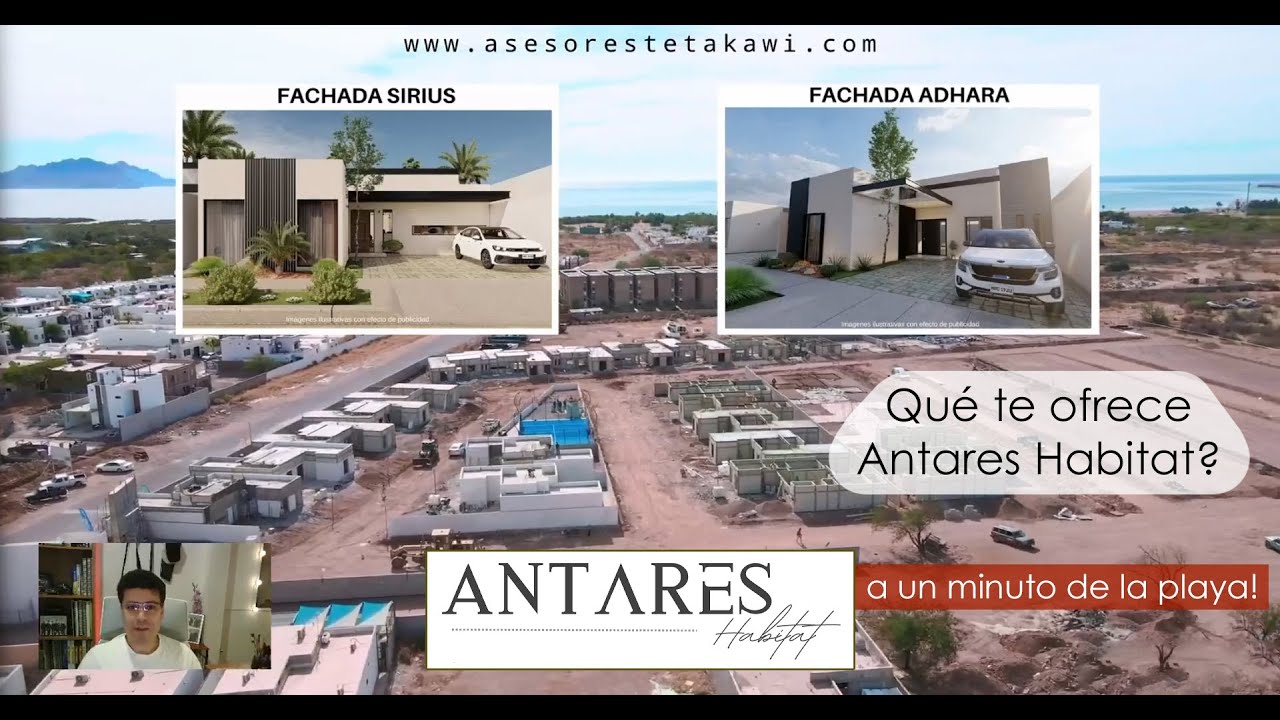 Antares, casas en venta en San Carlos, a 1 min de la playa