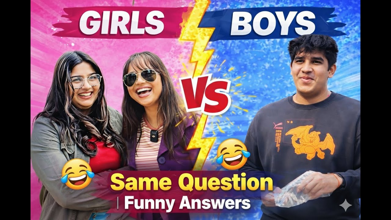 Girls vs Boys 😂 Smart vs Funny Answers | Audience Decide Winner!#YouTubeShorts #PublicInterview