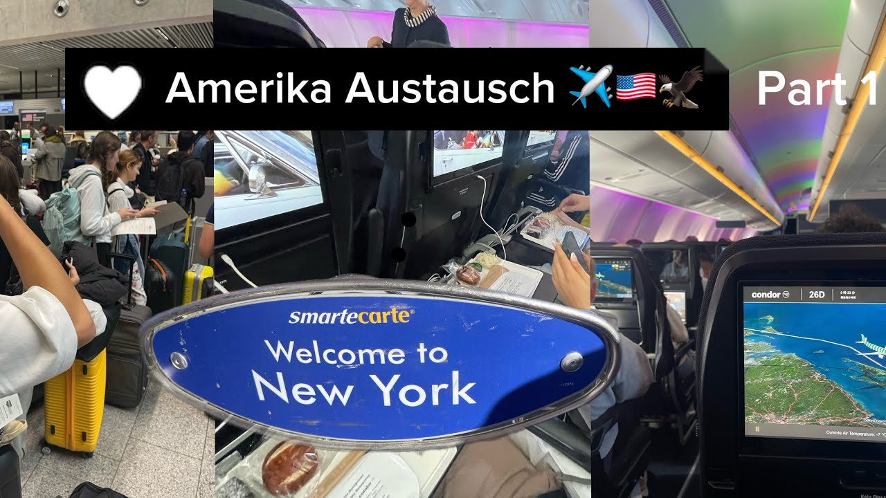 Vorbereitung und Anreise✈️ nach Amerika 🇺🇸 Part 1