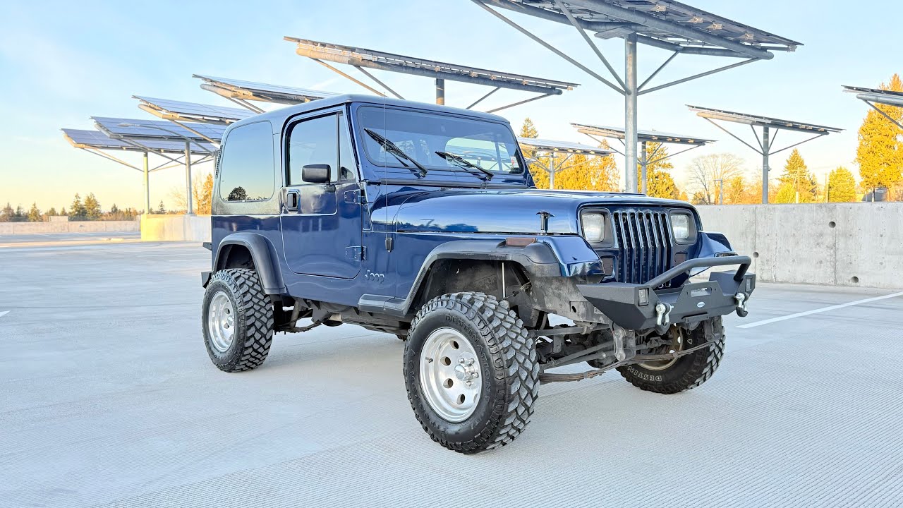 1992 Jeep Wrangler 4x4 Hard Top 4.0 I6 Auto New Wheels and tires for sale in Milwaukie OR