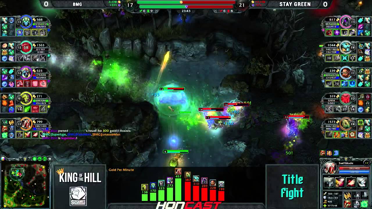 King of the Hill Title Fight #1 - sG vs BMG game 1