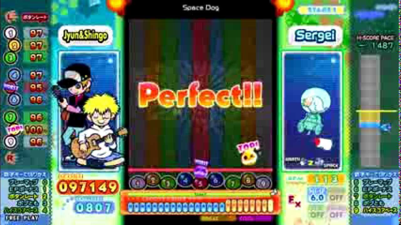 [POP'N MUSIC] ウチュウリョコウ - Space Dog EX
