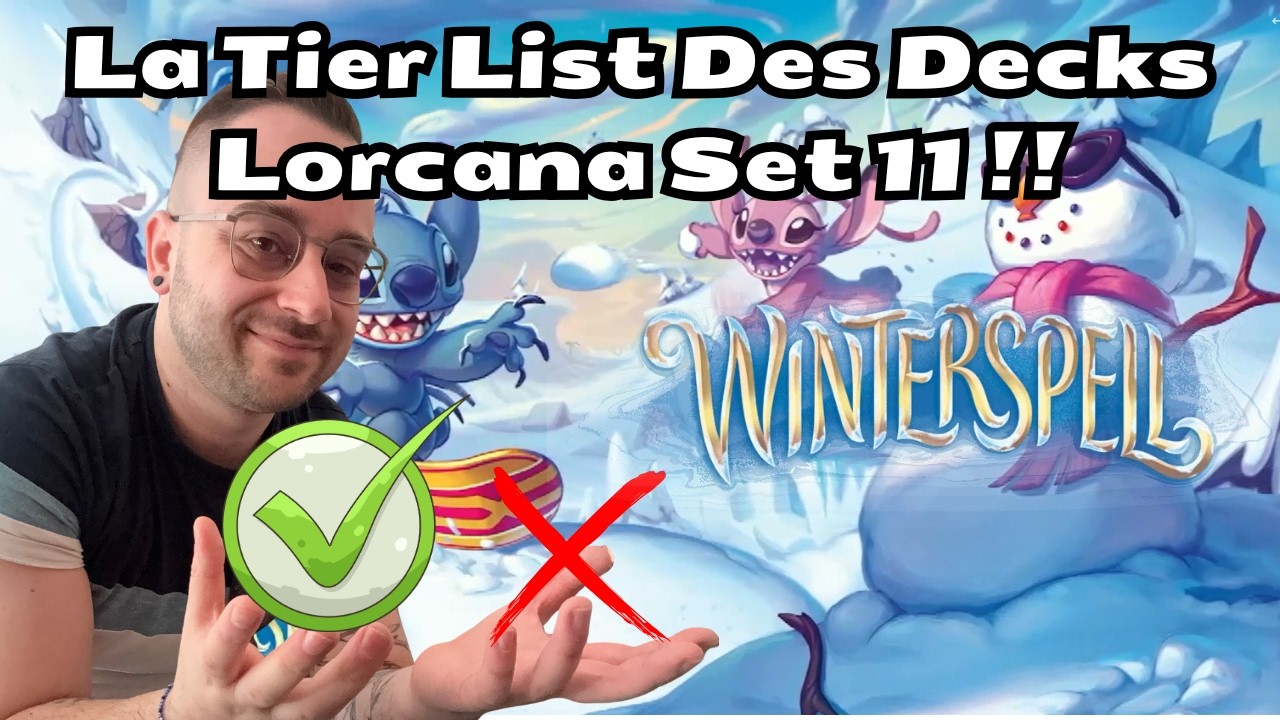 Tier List Lorcana Chapitre 11 : Quels Decks Dominent Vraiment ?