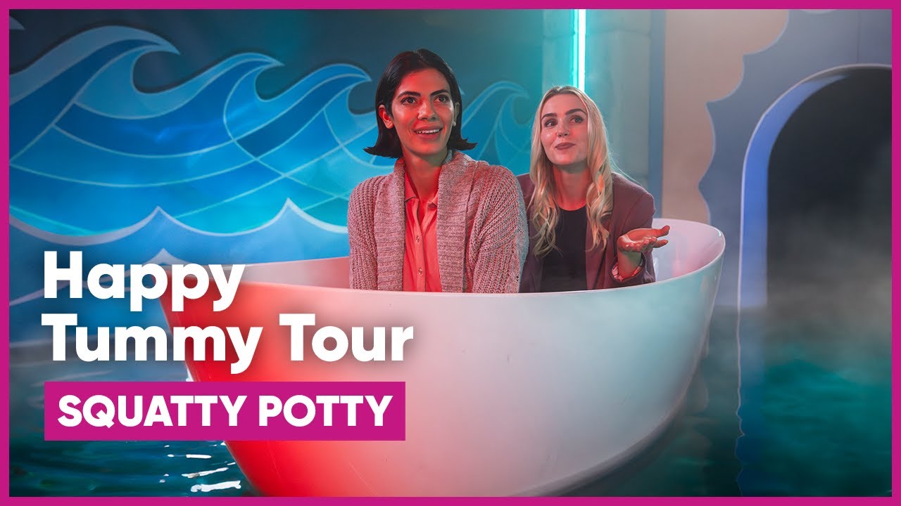 Squatty Potty Commercial: The Happy Tummy Tour | A Wild Ride into Digestive Health with Ellen!