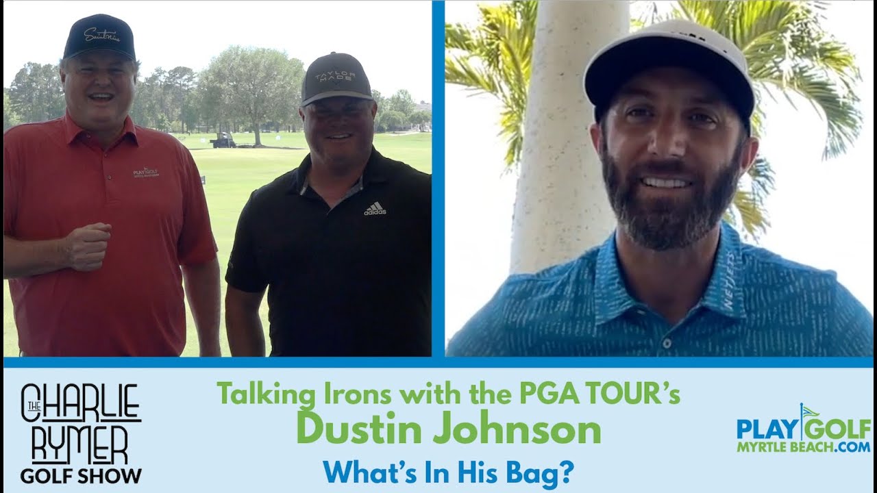 The Charlie Rymer Golf Show with Dustin Johnson: Charlie's TaylorMade Club Fitting for New Irons