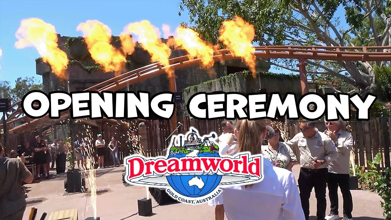 Полная церемония открытия Rivertown в Dreamworld Gold Coast! (декабрь 2024 г.)