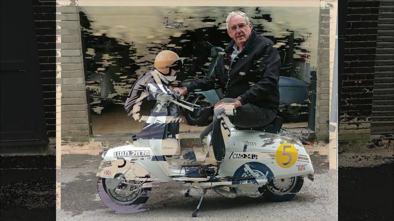 Lambretta GP 200... homage to an old racer