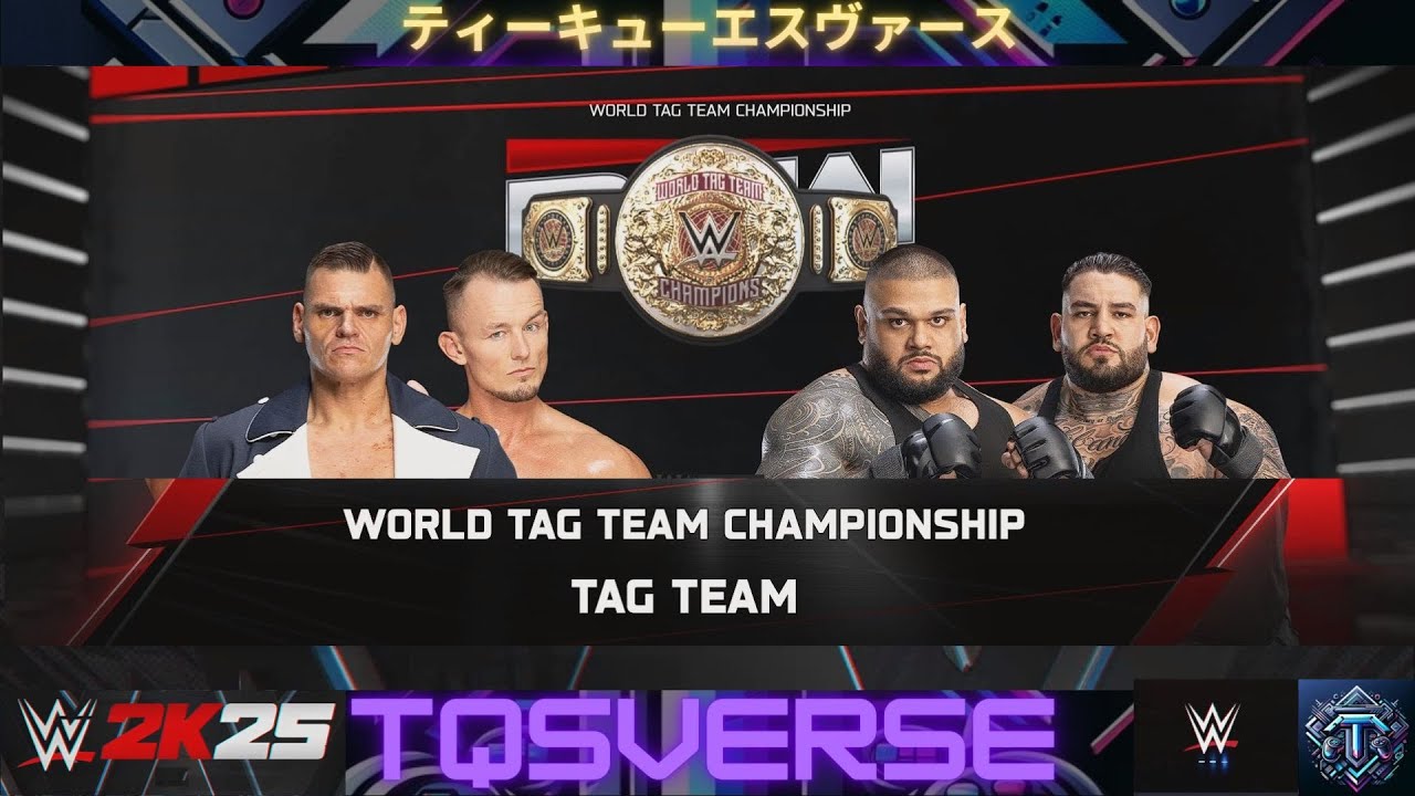 IMPERIUM VS AOP (C). RAW. WWE 2K25. TQS
