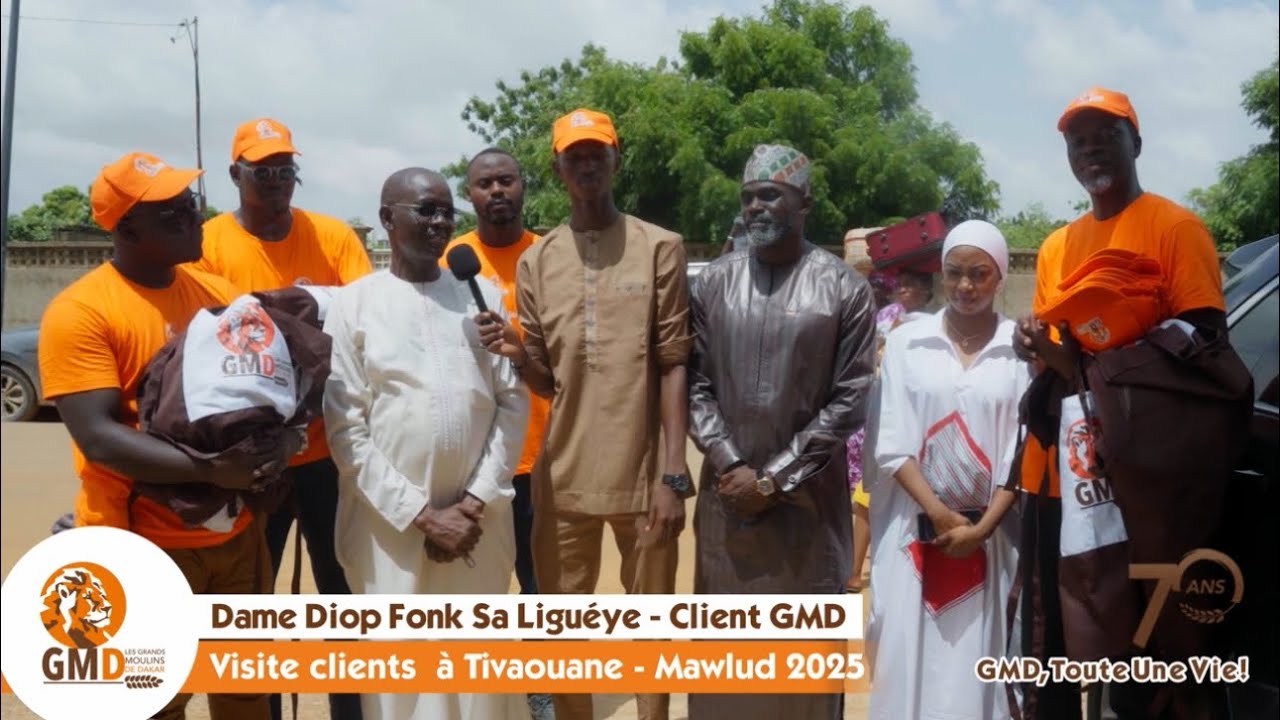 Gamou 2025 : Visite clients à Tivaouane 
