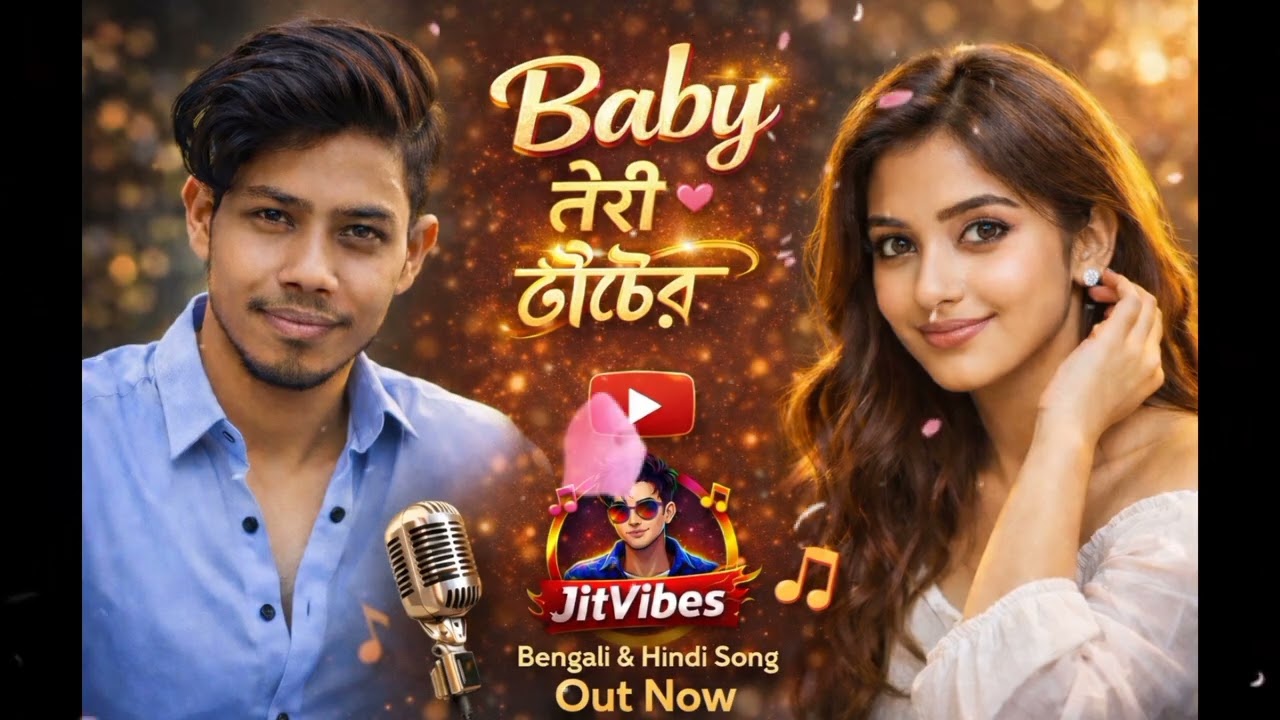 Baby Teri Thoter ❤️🔥 OUT NOW on JitVibes#RomanticSong #LoveSong #JitVibes #Hindi+bangoli Song