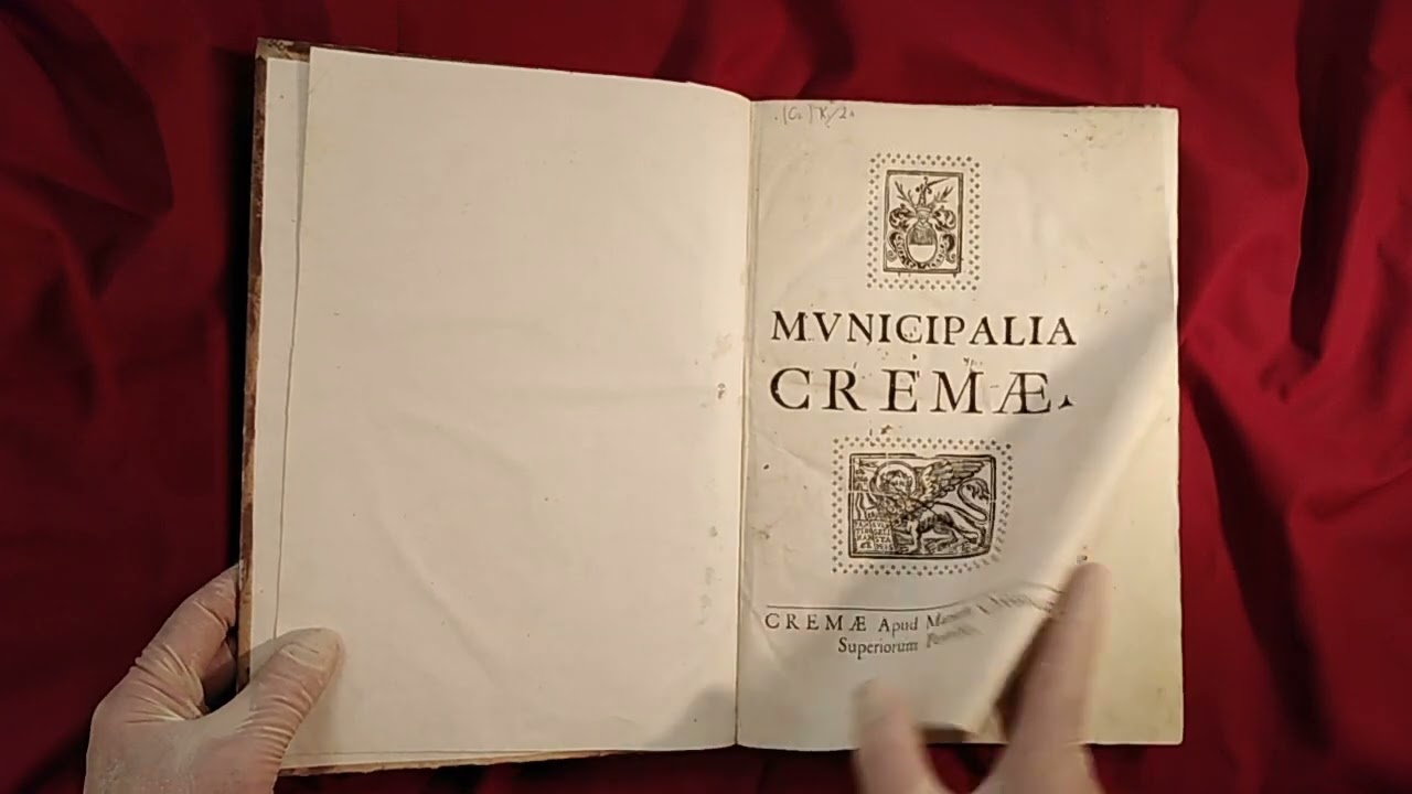 Statuti della Comunità di Crema - edizione del 1723