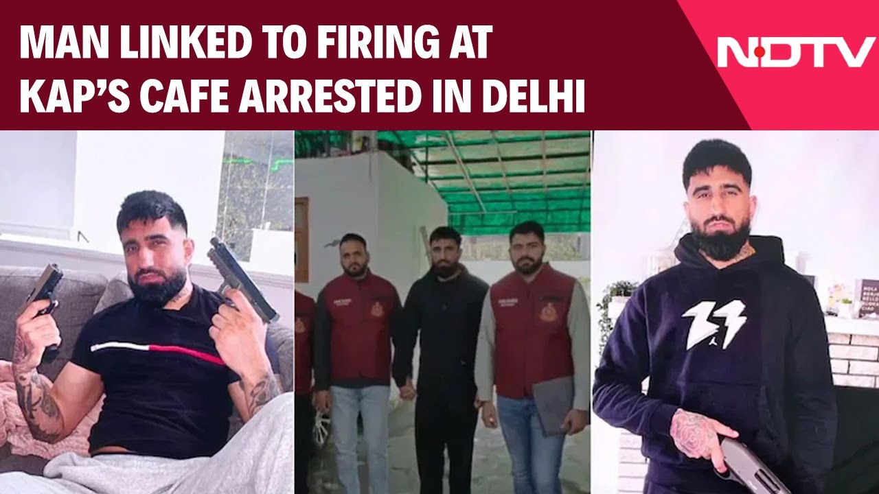 Kaps Cafe Firing | Man Linked To Firing At Kapil Sharma's Canada Cafe Arrested In Delhi