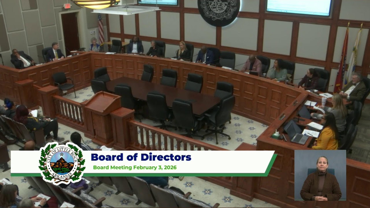 City of Little Rock Board of Directors Meeting 2.3.26