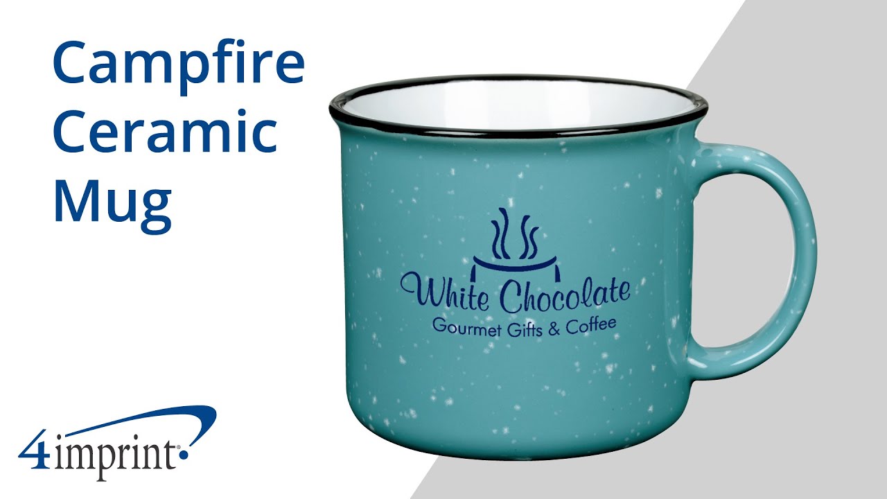 Campfire Ceramic Mug - Custom Mug by 4imprint
