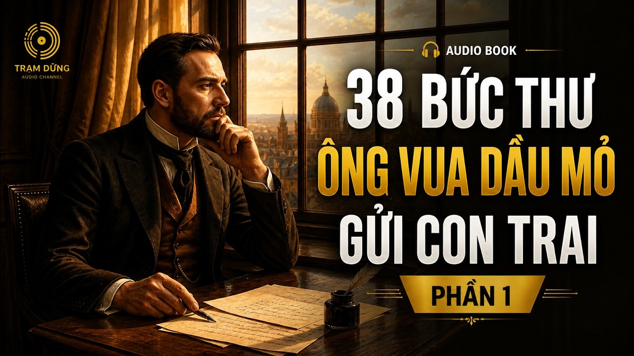 SÁCH NÓI: 38 Bức Thư Tỷ Phú Rockefeller Gửi Con Trai P1 | Bài Học Kinh Doanh & Triết Lý Sống Đắt Giá