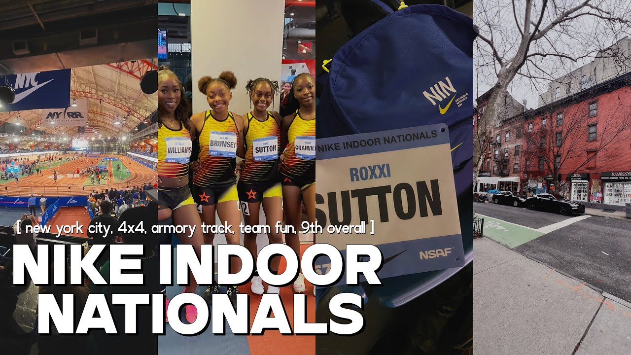 TRACK MEET VLOG | nike indoor nationals in NYC
