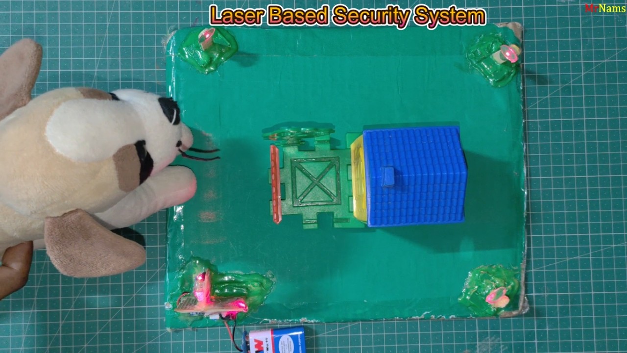 Laser Security System | Laser Security Alarm | Inspire Award Project|| Best Science Project