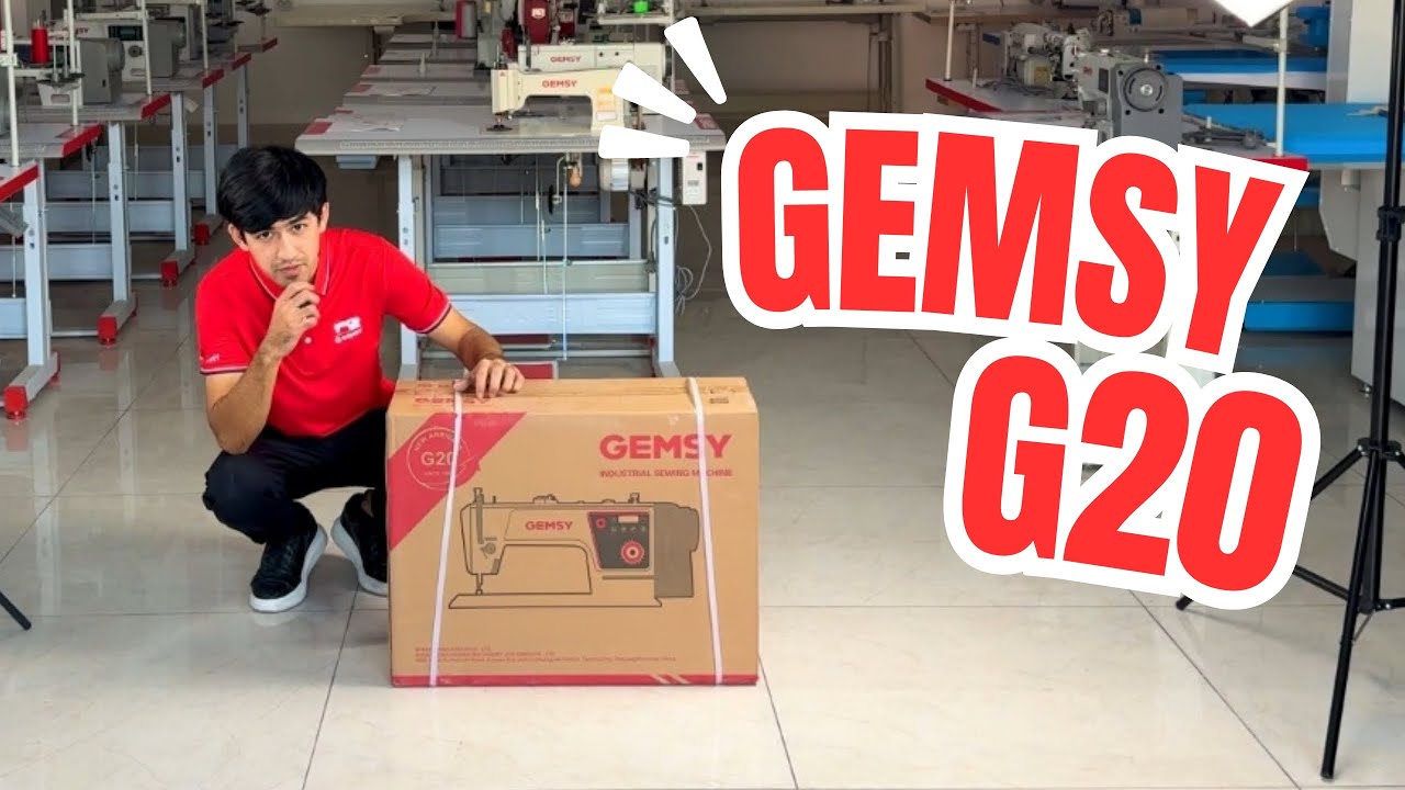 Bir chok tikuv mashina yigilish jarayoni. Gemsy G20 obzor +998981001010