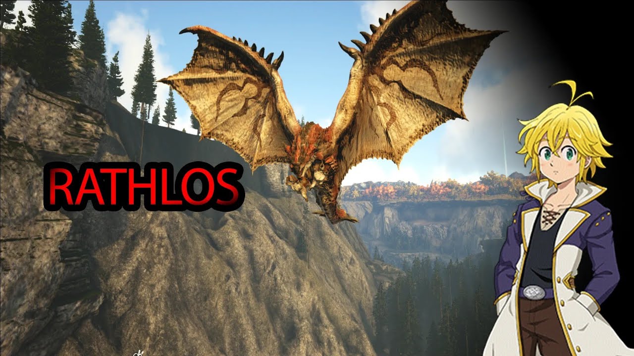 ترويض التنين المجنح راذلوس🔥...قوي؟؟ Ark Crazy