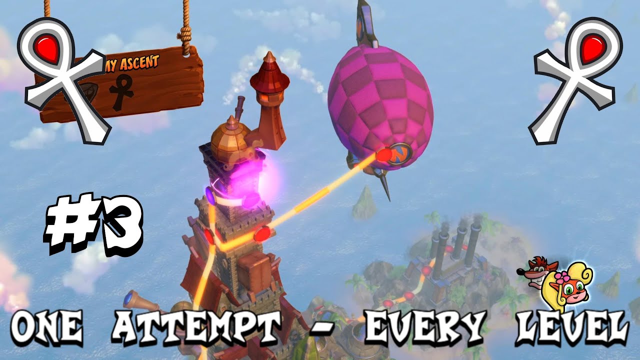 Crash 1: How many platinum relics can I get in one try? Part 3