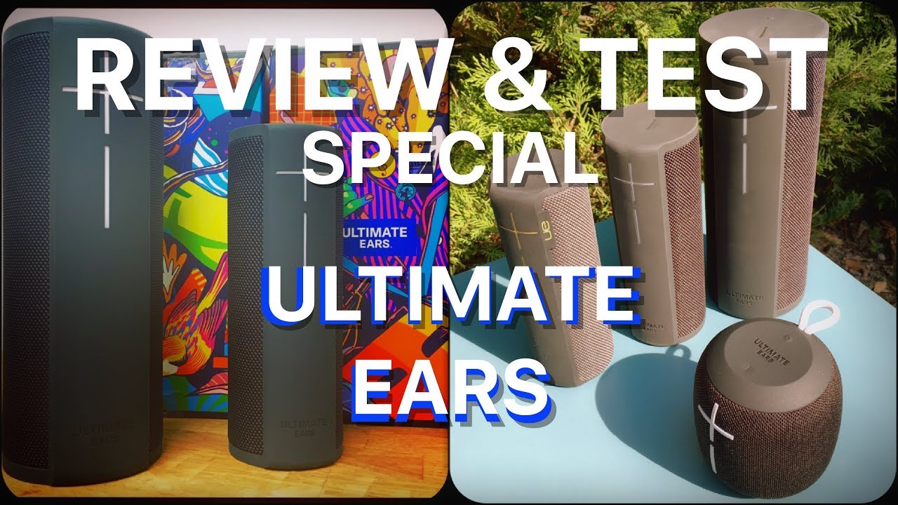 Review & Test | Special Ultimate Ears | MegaBlast Blast WonderBoom Boom2LE