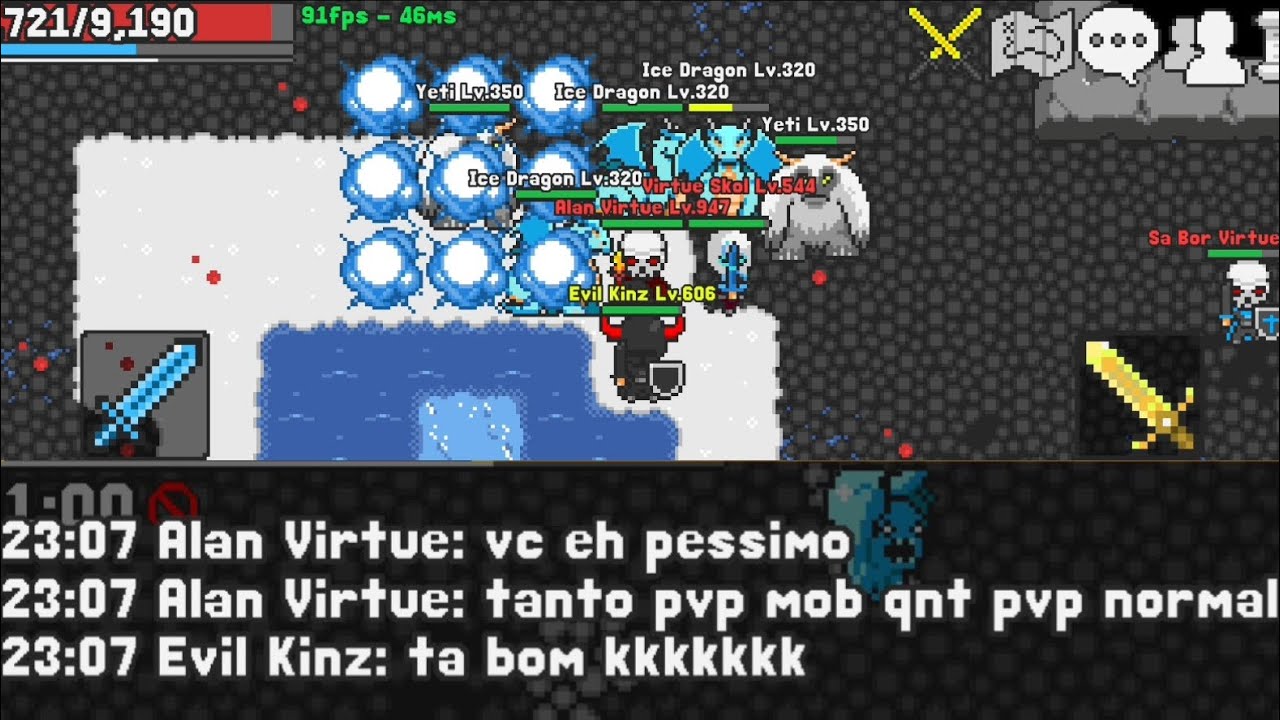 Rucoy Online - Virtue dando aulas!!!!