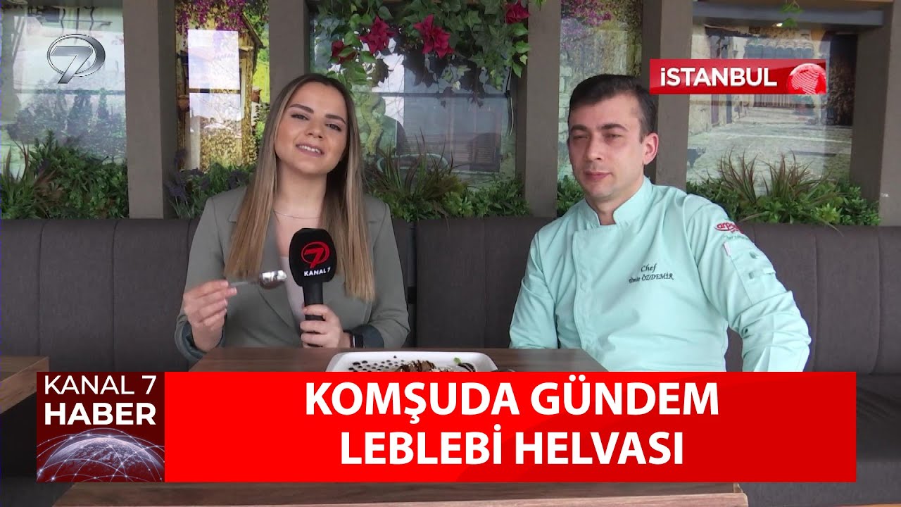 Komşuda Gündem Leblebi Helvası