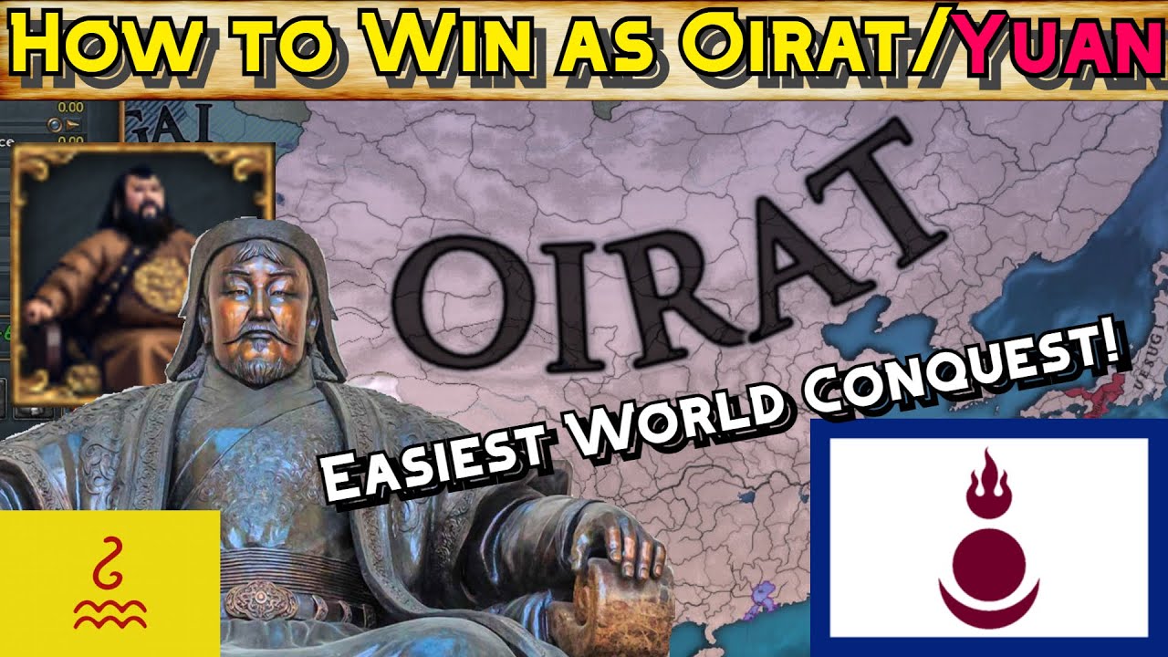 EU4 - How to Win as OIRAT in 1.30! (EASY WC START - 2020)