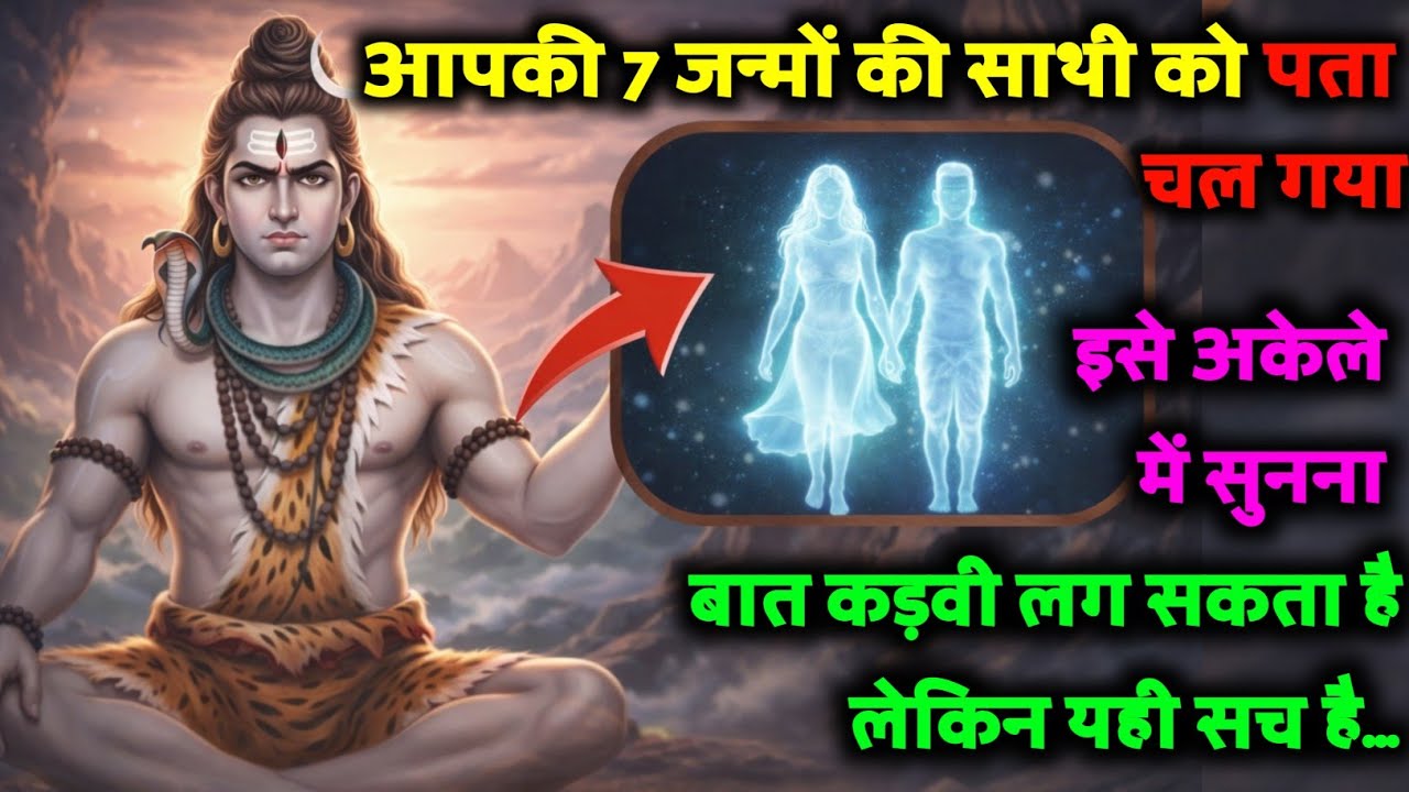 😱 आपकी 7 जन्मों की साथी को पता चल गया 🔱 इस अकेले में सुनना, 🥺 बात कड़वी लग सकते हैं लेकिन यही सच है