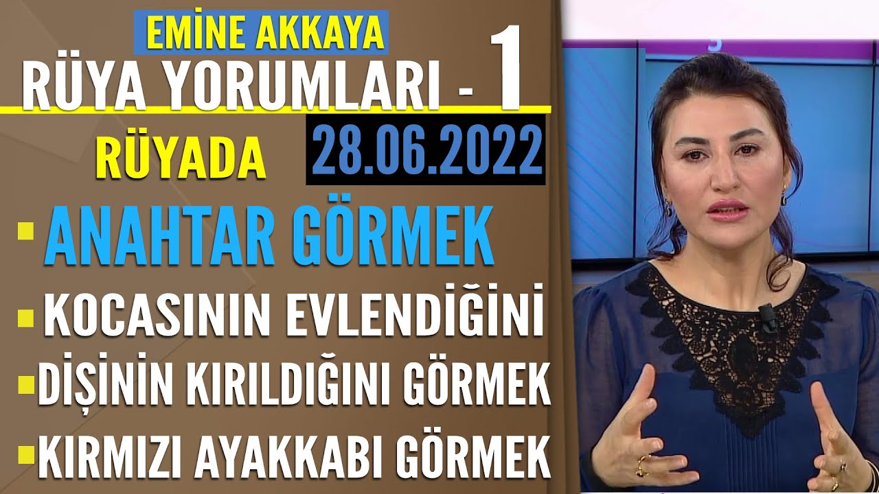 Rüyada kocasının evlendiğini görmek / Rüyada anahtar görmek