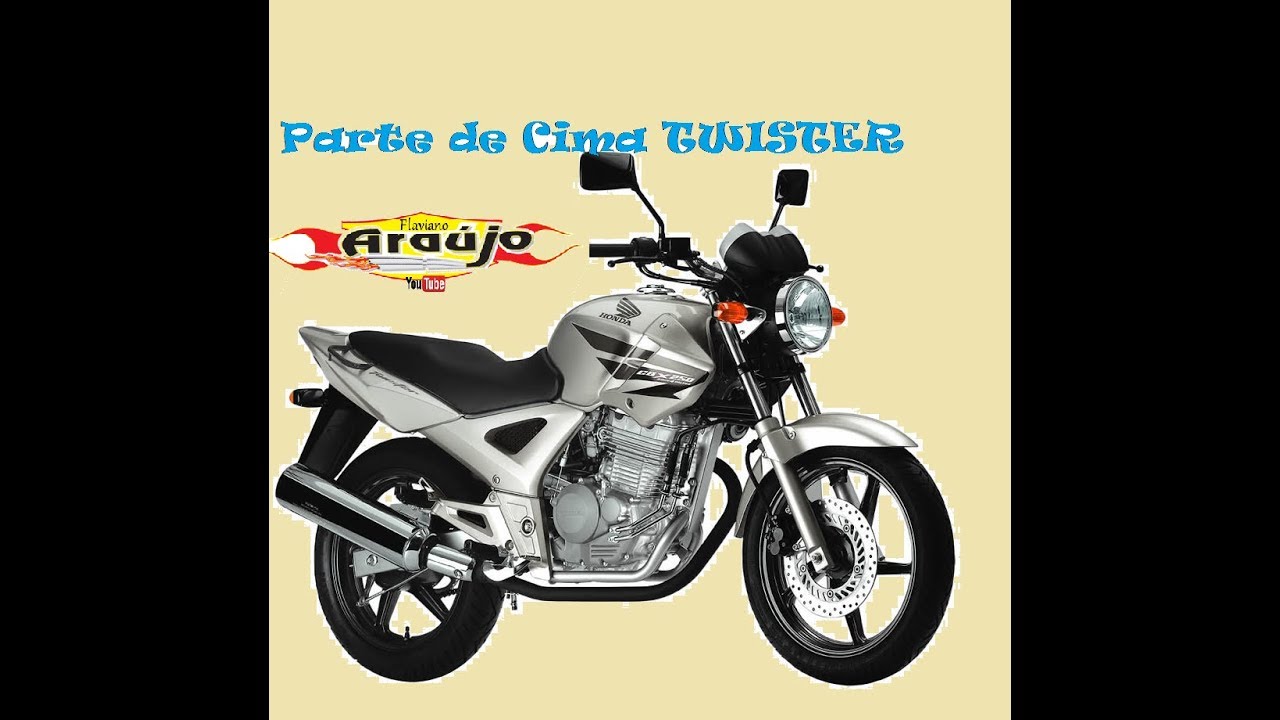 Flaviano - Fazendo a Parte de cima do Motor da Twister