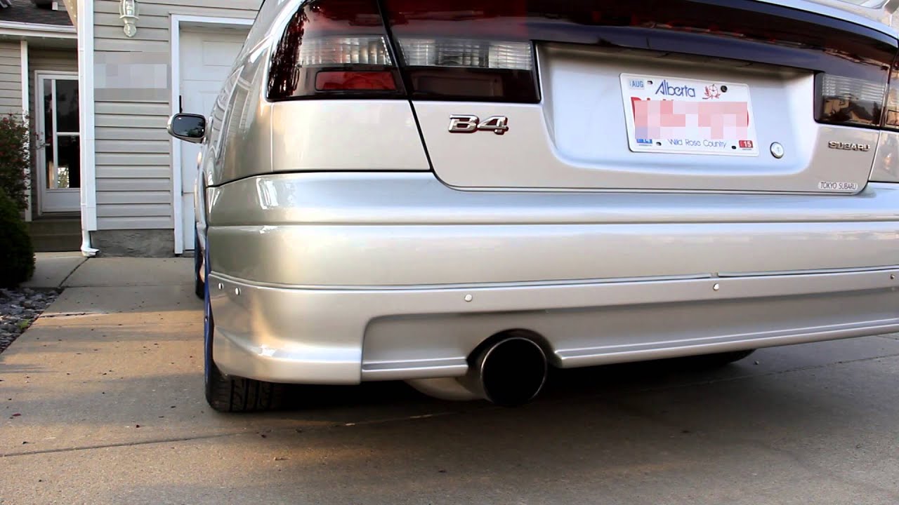 2000 Subaru Legacy exhaust fujitsubo Legalis R