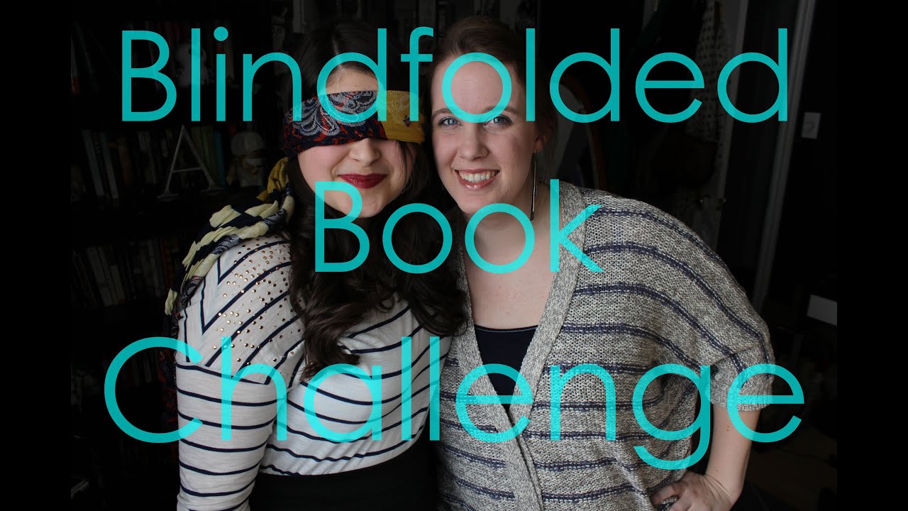Blindfolded Book CHALLENGE with Katie!