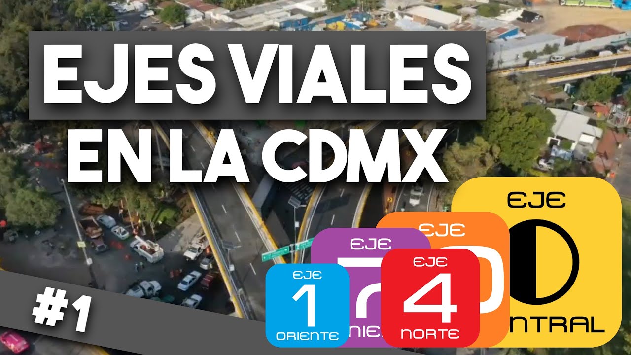 Los Ejes Viales de la CDMX #1 Historia y Características.