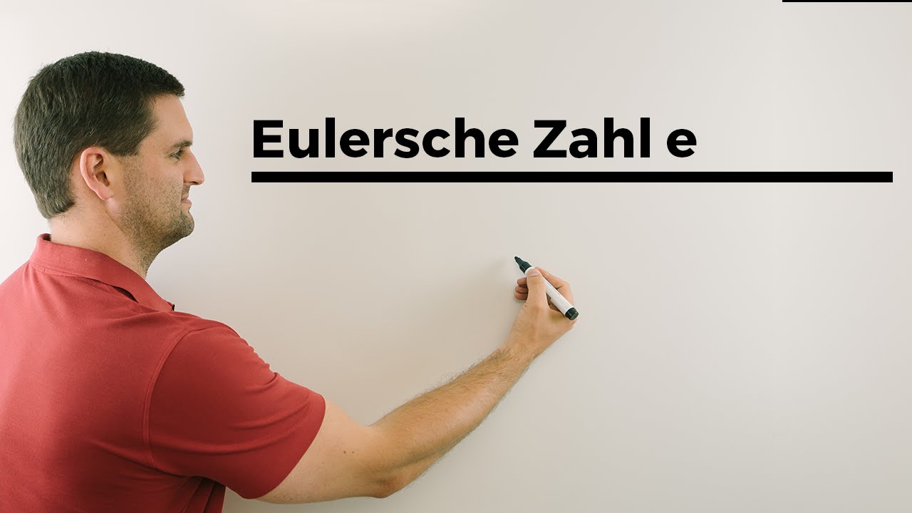Eulersche Zahl e, Herleitung mit Differenzenquotient, e-Funktion | Mathe by Daniel Jung