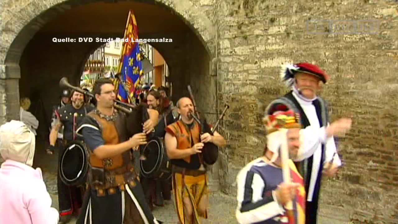 Bad Langensalza feiert Jubiläums - Mittelalterstadtfest