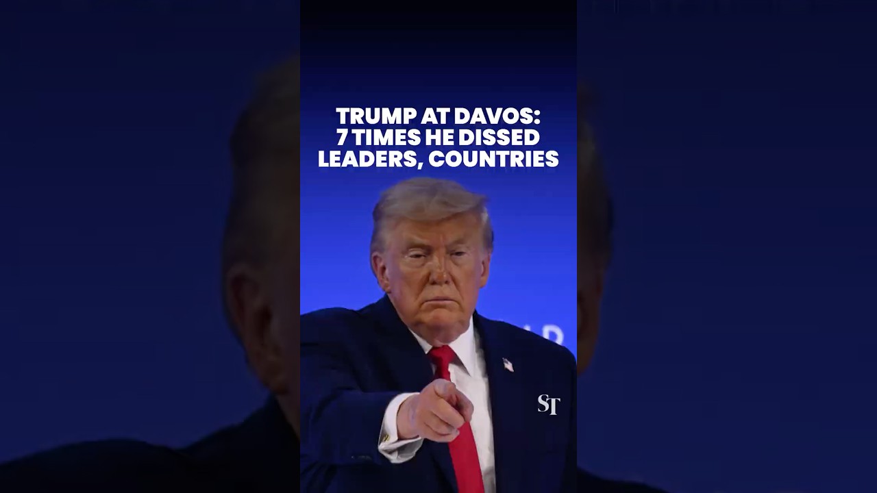 7 times Trump dissed countries, leaders at World Economic Forum