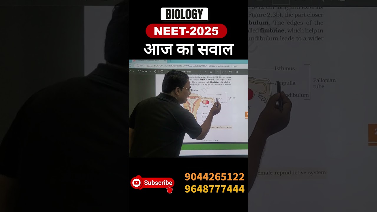 आज का सवाल #11 | Best Neet Biology Teacher in Kanpur