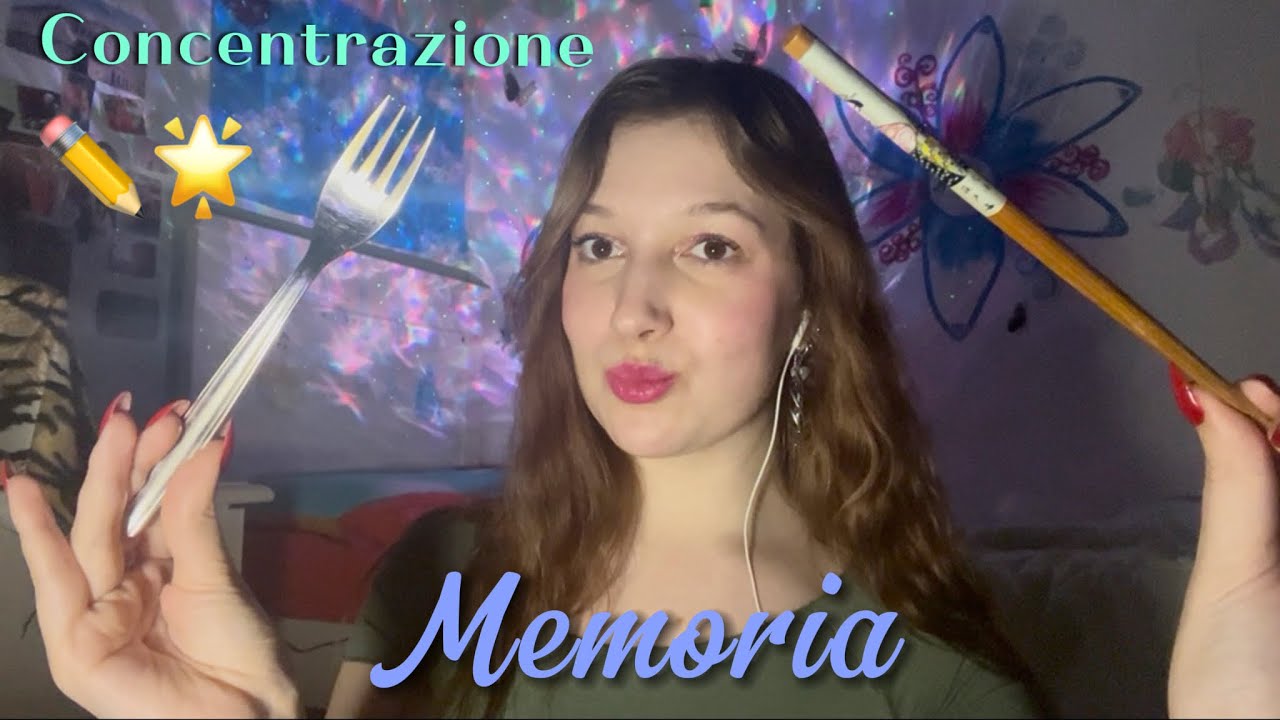 ⭐️ FAST ASMR per la MEMORIA ⭐️ METTO ALLA PROVA la tua CONCENTRAZIONE / Soluzioni finali💙