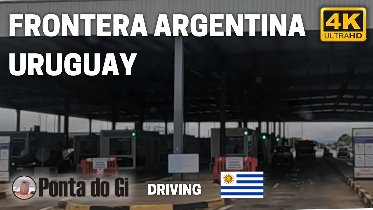 CRUZANDO LA FRONTERA  GUALEGUAYCHÚ - FRAY BENTOS #drivingTOUR virtual 2025 - ARGENTINA - URUGUAY