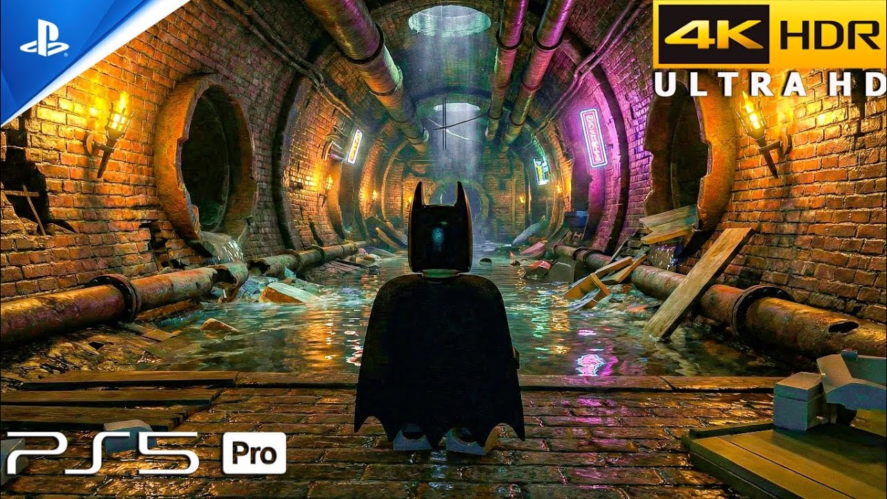 Lego Batman: Legacy of the Dark Knight (PS5 Pro) 4K 60FPS HDR (геймплейный трейлер)