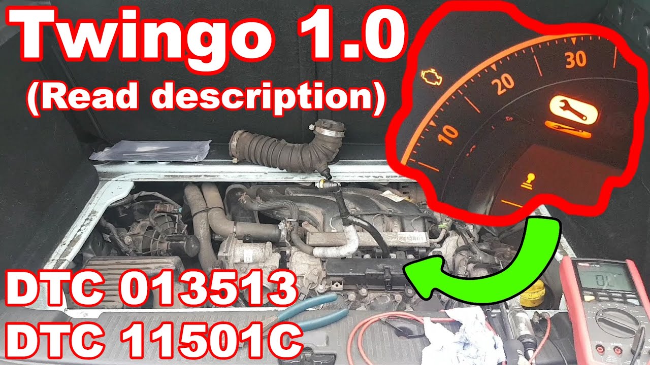 Renault Twingo 1.0 Engine горит... и многое другое! Диагностика и ремонт неисправностей.